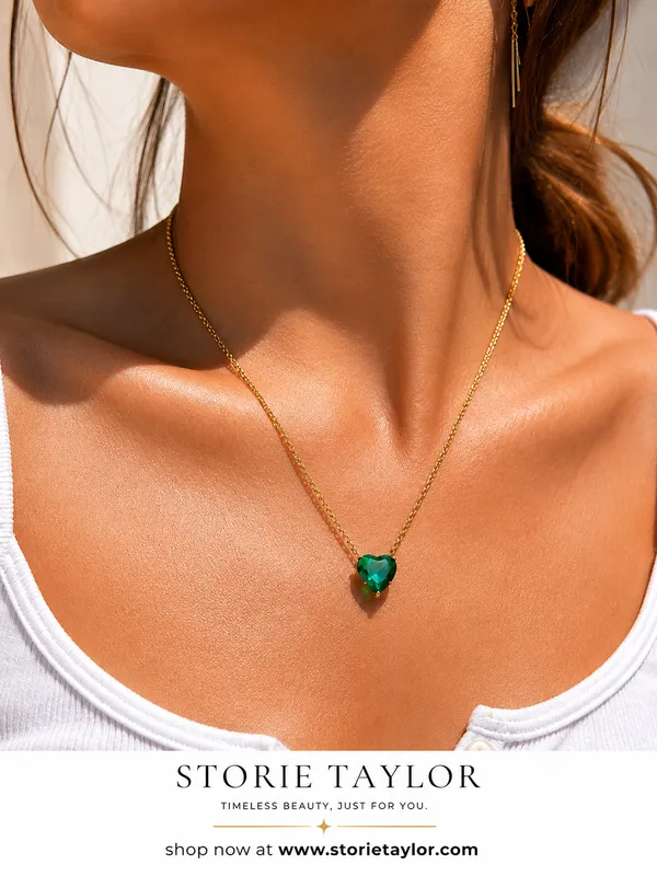 Green_Heart_Crystal_Pendant_Necklace