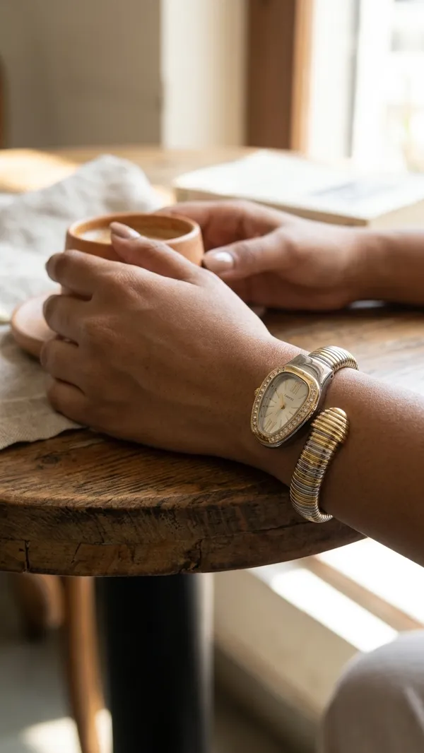 Luxury_Dual-Tone_Serpent_Spiral_Wrap_Watch_for_Women_|_Diamond-Studded_Snake_Shaped_Bracelet_Watch