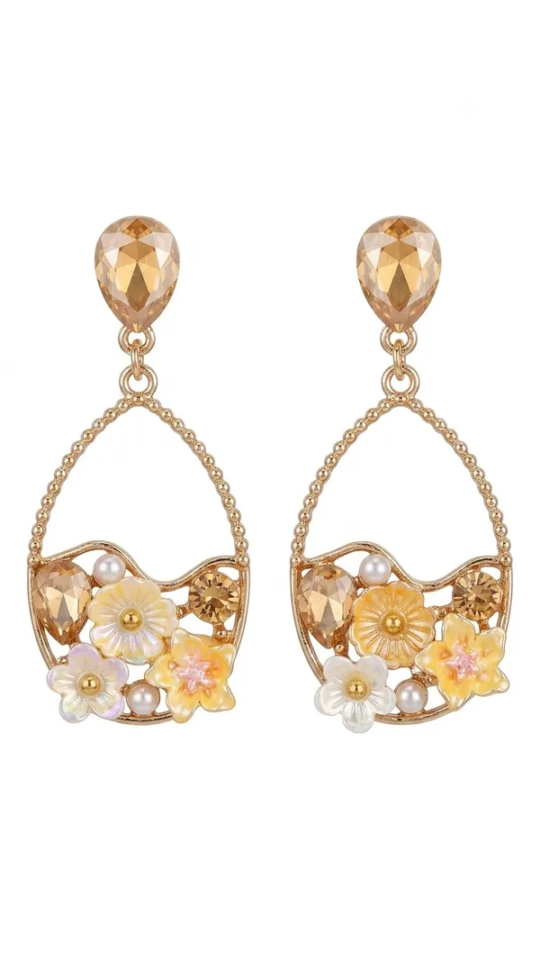 Luxury_Floral_Crystal_Drop_Earrings_for_Women_|_Gold_Plated_Statement_Earrings