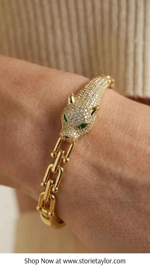 Luxury_Panther_Bracelet_✨_|_Premium_Gold_Finish_|_STORIE_TAYLOR