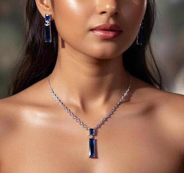 Blue_Crystal_Pendant_Set_For_Women