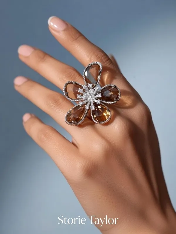 White_Enamel_Ring_For_Women