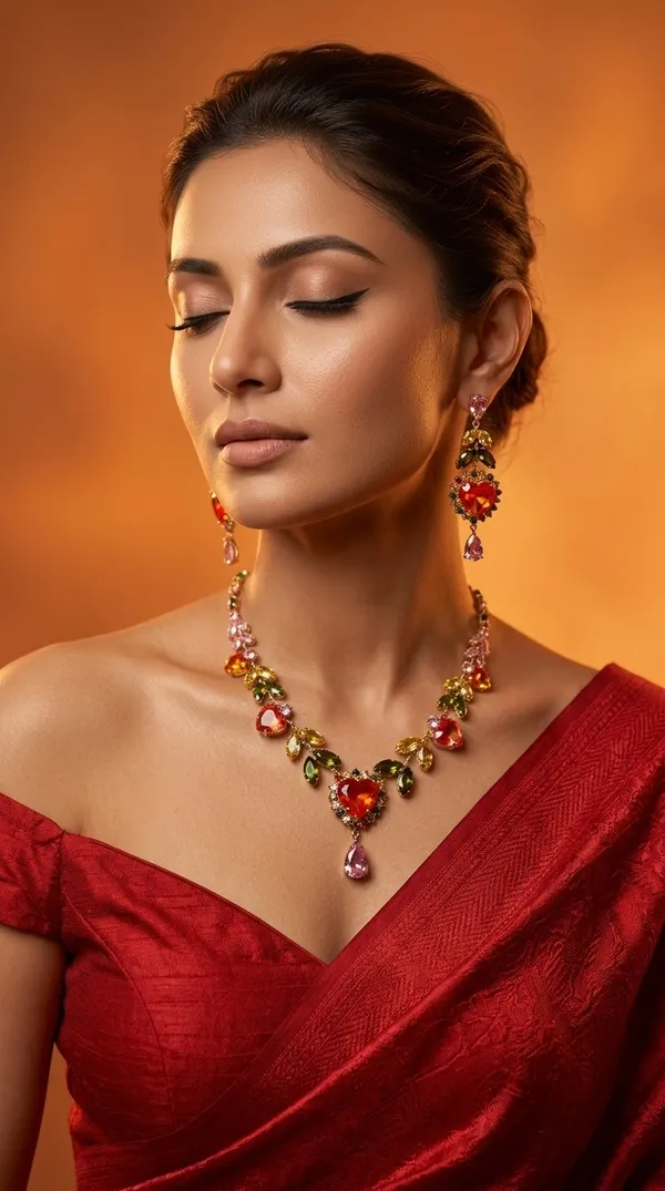 Premium_Floral_Heart_Crystal_Necklace_Set