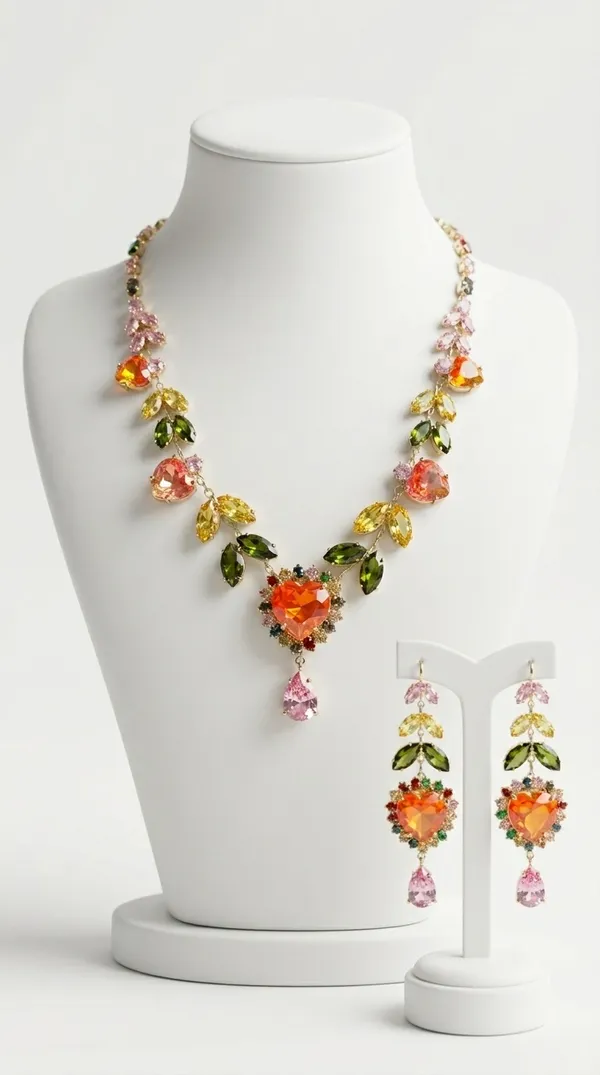 Premium_Floral_Heart_Crystal_Necklace_Set