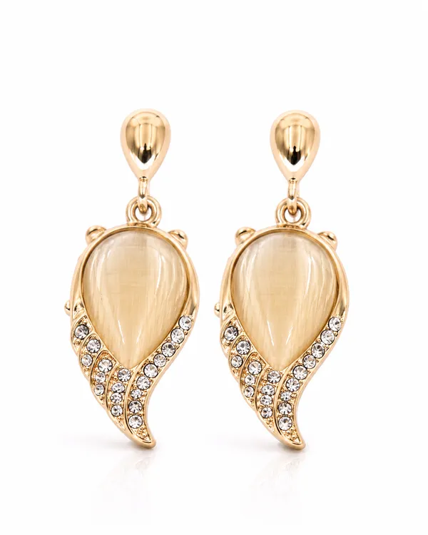 Premium_Gold_Plated_Cat_Eye_Stone_Drop_Earrings_for_Women_|_Crystal_Studded_Designer_Dangle_Earrings