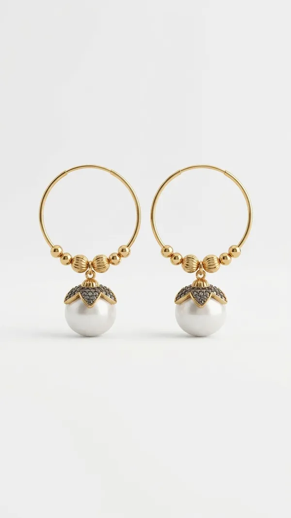 Premium_Gold-Plated_Pearl_Drop_Hoop_Earrings_with_Zircon_Studded_Cap