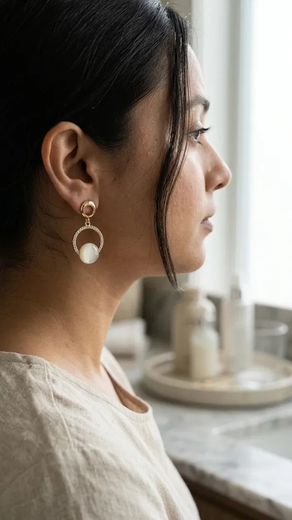 Premium_Pearl_Hoop_Earrings_for_Women_|_Gold_Plated_Crystal_Studded_Dangler_Earrings