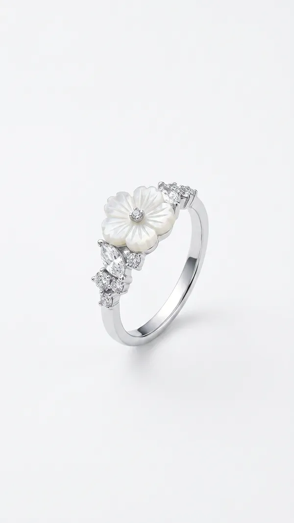 Silver-Plated_Mother_of_Pearl_Floral_Ring_-_Handcrafted_Marquise_Crystal_Bloom_Ring_for_Women