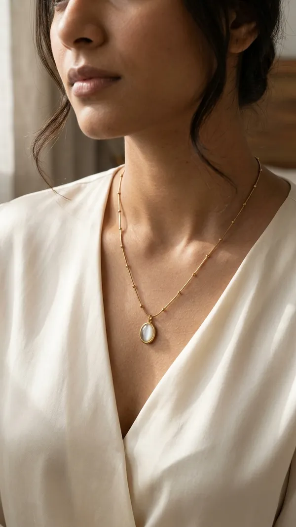 Storie_Taylor_18K_Gold_Plated_Elegant_Dolphin_Pendant_Necklace_for_Women_|_Green_Cat-Eye_Stone_&_Crystal_Studded_Dolphin_Charm_Chain_|_Anti-Tarnish_Western_Jewelry_for_Girls