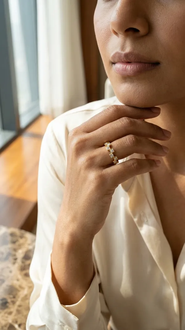 Storie_Taylor_18K_Gold_Plated_Geometric_Square_Eternity_Ring_for_Women_|_Princess_Cut_CZ_Studded_Alternating_Block_Band_|_Premium_Minimalist_Fashion_Jewelry