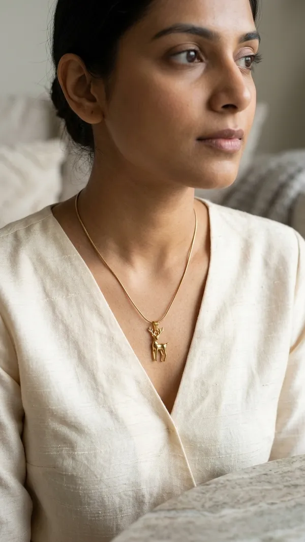 Storie_Taylor_18k_Gold_Plated_Reindeer_Pendant_Necklace_for_Women_|_Brass_Minimalist_Deer_Animal_Charm_Snake_Chain_Necklace_|_Elegant_Aesthetic_Daily_Wear_Jewelry_for_Girls_&_Women