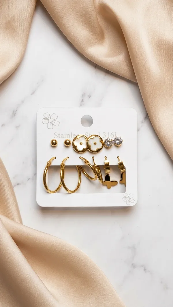 Storie_Taylor_Luxury_6-Pair_Earring_Combo_Set_-_18K_Gold_Plated_Stainless_Steel_316L.