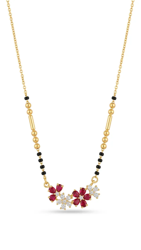 Storie_Taylor_Premium_Gold-Plated_Ruby_&_Diamond_Floral_Mangalsutra_-_Elegant_Red_Stone_Flower_Pendant_Necklace