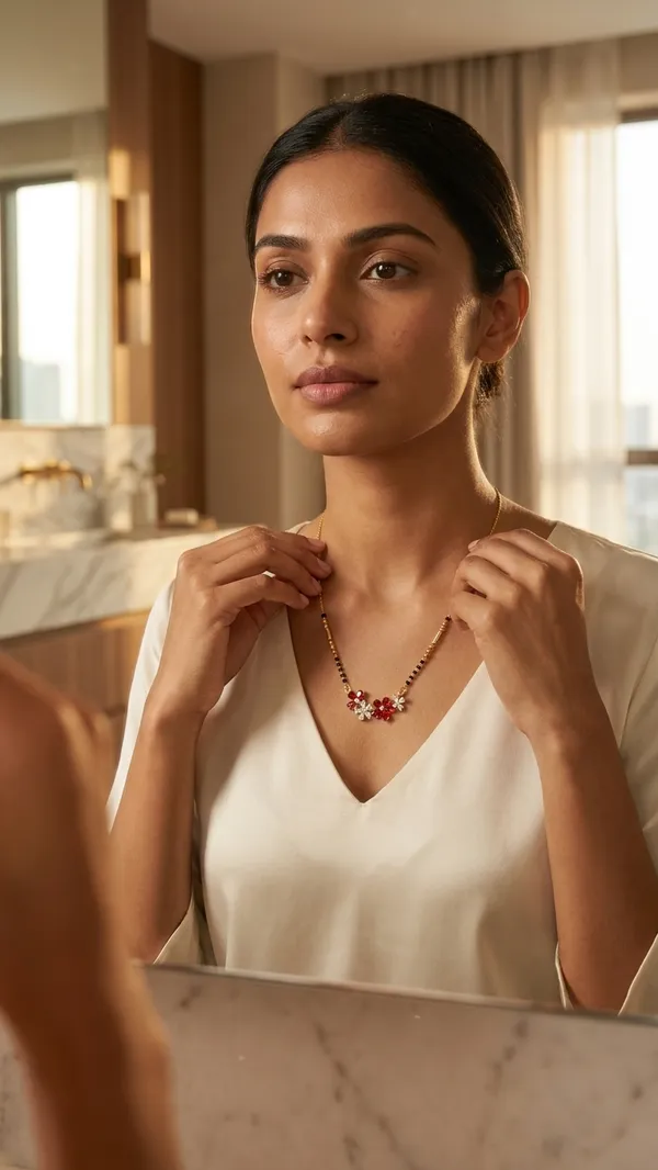 Storie_Taylor_Premium_Gold-Plated_Ruby_&_Diamond_Floral_Mangalsutra_-_Elegant_Red_Stone_Flower_Pendant_Necklace