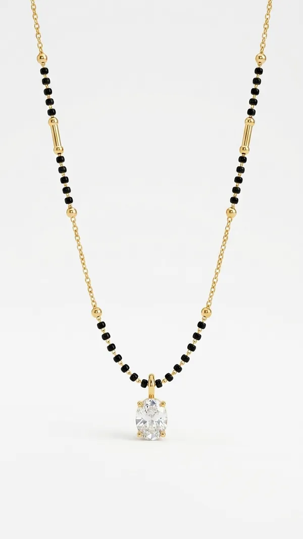 Storie_Taylor_Premium_Oval_Solitaire_Mangalsutra_-_Modern_Gold-Plated_Black_Bead_Chain_with_Crystal_Pendant