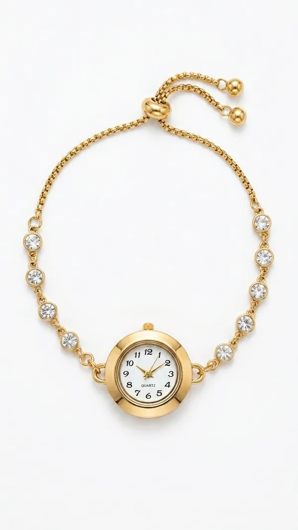 Storie_Taylor_Women_Gold-Plated_Crystal_Adjustable_Slider_Bracelet_Watch