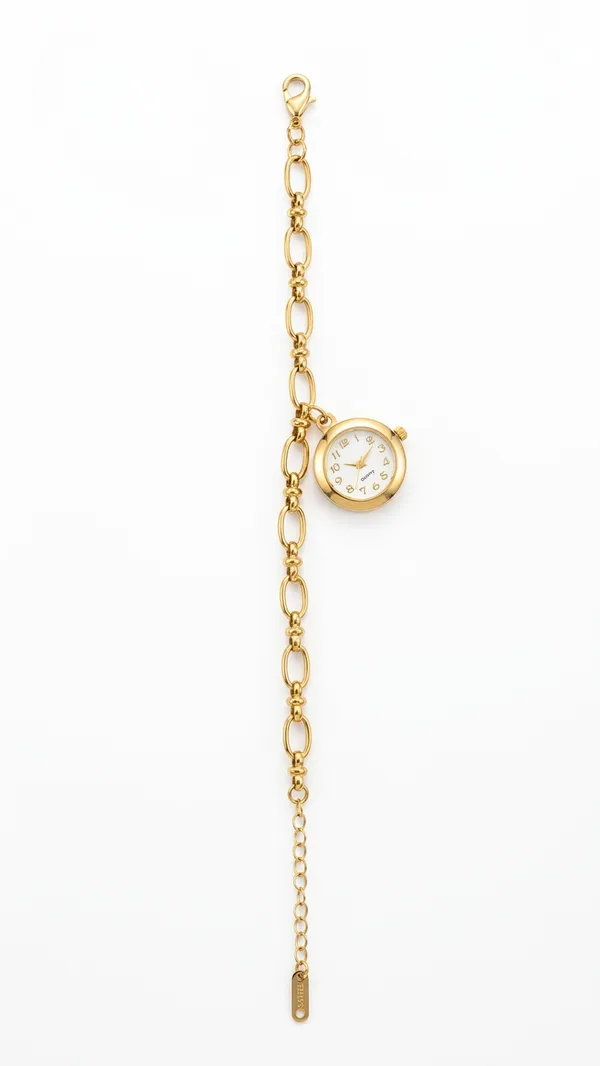 Storie_Taylor_Women_Gold-Plated_Hanging_Round_Charm_Bracelet_Watch