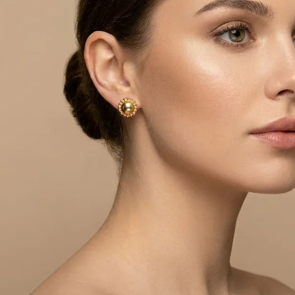 Pearl_And_Gold_Tone_12_Pair_Stud_Earrings_Set