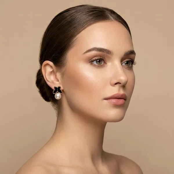Pearl_And_Gold_Tone_12_Pair_Stud_Earrings_Set