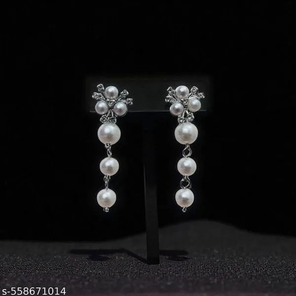 Elegant_Pearl_And_Crystal_Long_Drop_Earrings