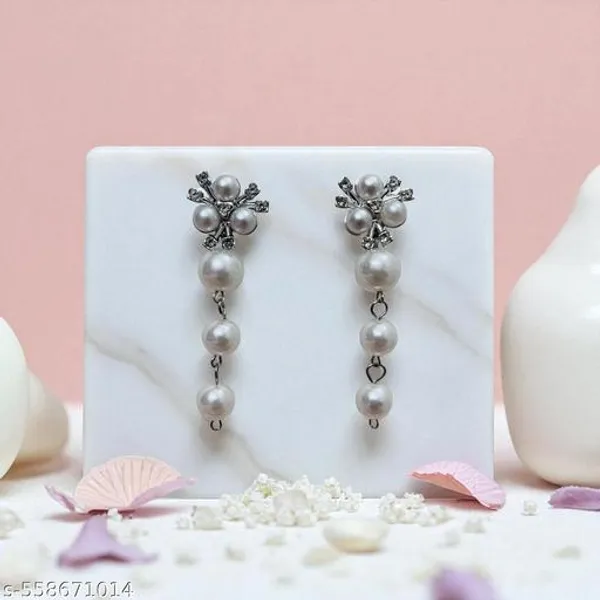 Elegant_Pearl_And_Crystal_Long_Drop_Earrings