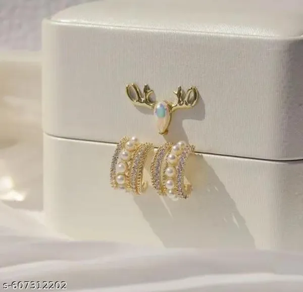 Gold_Plated_Pearl_And_Stone_Studded_Hoop_Earrings