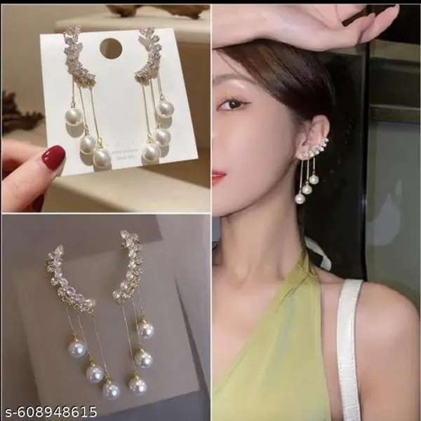 Gold_Plated_Crystal_And_Pearl_Drop_Earrings