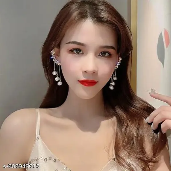 Gold_Plated_Crystal_And_Pearl_Drop_Earrings