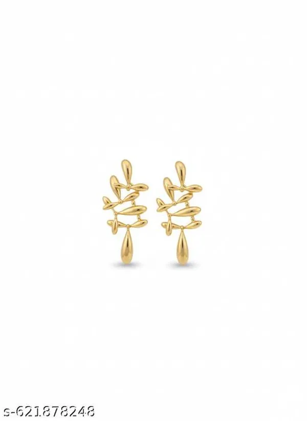 Stylish_Abstract_Droplet_Design_Earrings_|_Elegant_Gold_Finish