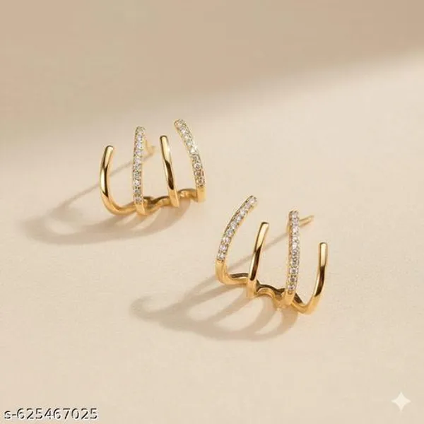 Elegant_Gold_Plated_Triple_Hoop_Earrings