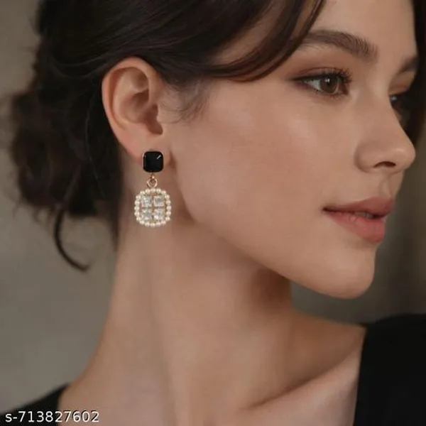 Pearl_Studded_Square_Drop_Earrings_With_Crystal_Detailing