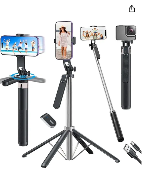 Black_Plastic_Premium_R1-L_3-In-1_Bluetooth_Selfie_Stick_Tripod_Mobile_Accessory