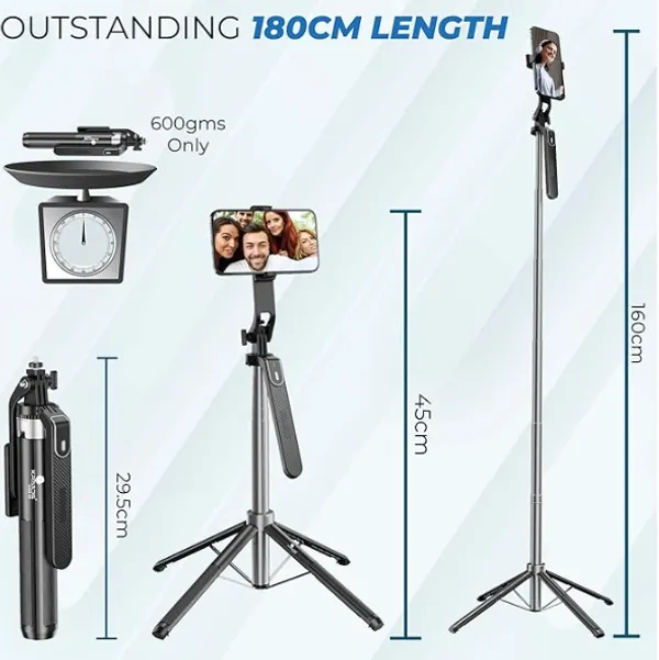 Black_Plastic_Premium_R1-L_3-In-1_Bluetooth_Selfie_Stick_Tripod_Mobile_Accessory