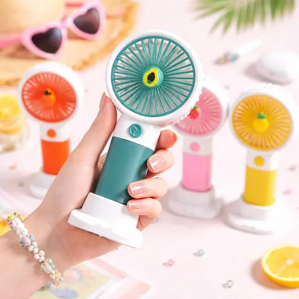 Cute_Mini_Handheld_Fan_(Upto_6_Hours_Running)_Rechargeable_2000_Mah_Battery_Operated_Portable_Fan_Pocket_Fan_With_Strong_Power_Carry_It_Anywhere_Travel_Home_Office_Outdoor_Indoor_(Set_Of_4)