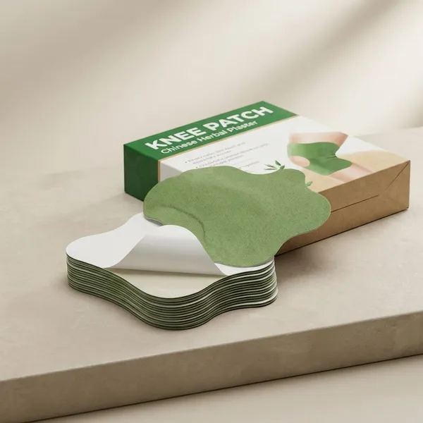 White_Non_Woven_Premium_Pain_Relief_Knee_Patches_Healthcare_Product