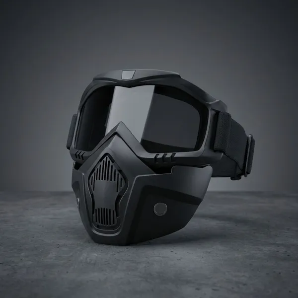 Black_Plastic_Premium_Face_Mask_Helmet_Safety_&_Cosmetic_Device
