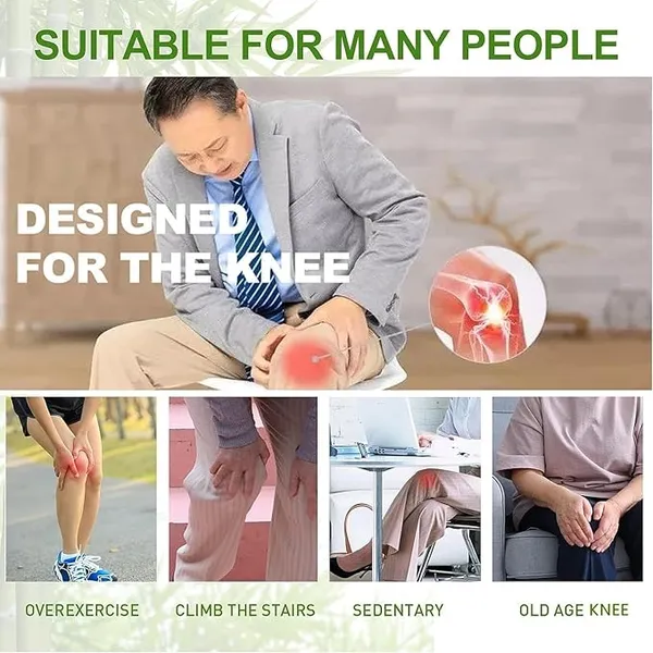 White_Non_Woven_Premium_Pain_Relief_Knee_Patches_Healthcare_Product
