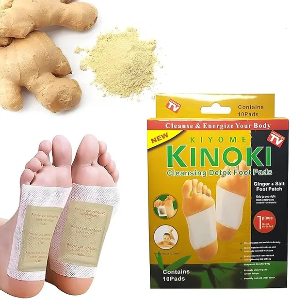 White_Non_Woven_Premium_Detox_Foot_Patch_Healthcare_Product