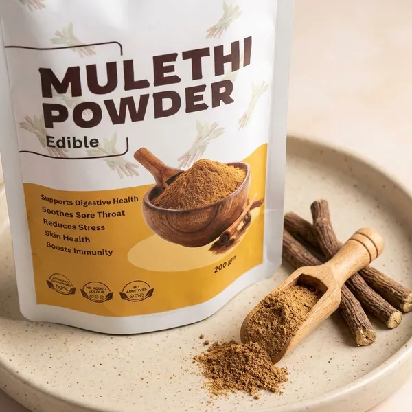200G_Mulethi_Root_Powder_(_Edible_)_|_for_Health,_Skin,_Hair_Care_And_Sore_Throat_Relief