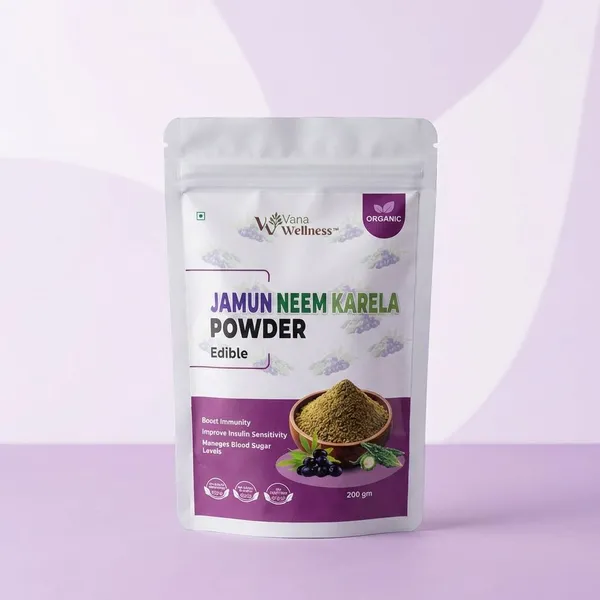 200G_Jamun_Neem_Karela_Powder_for_Manages_Blood_sugar_Level_&_Boost_immunity._(_Edible_)