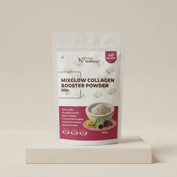 200G_Mixglow_Collagen_Booster_Powder_for_glowing_skin_Strong_Bones_And_Hair_(_Edible_)