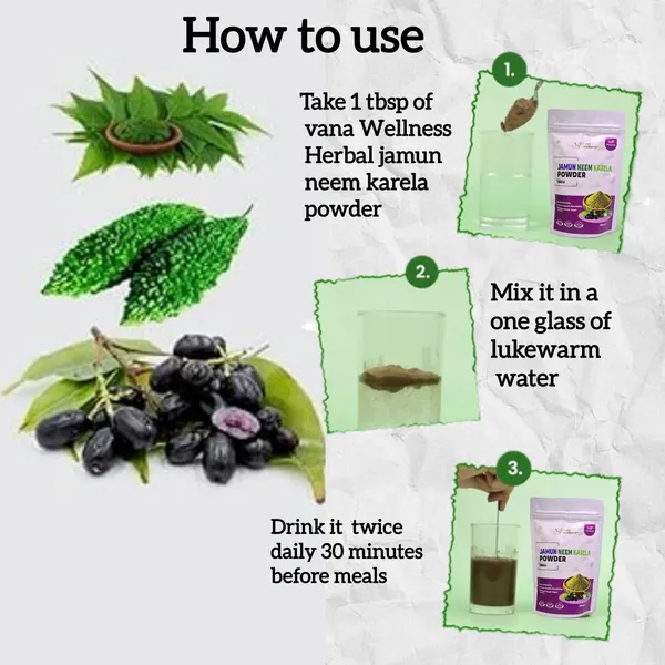200G_Jamun_Neem_Karela_Powder_for_Manages_Blood_sugar_Level_&_Boost_immunity._(_Edible_)