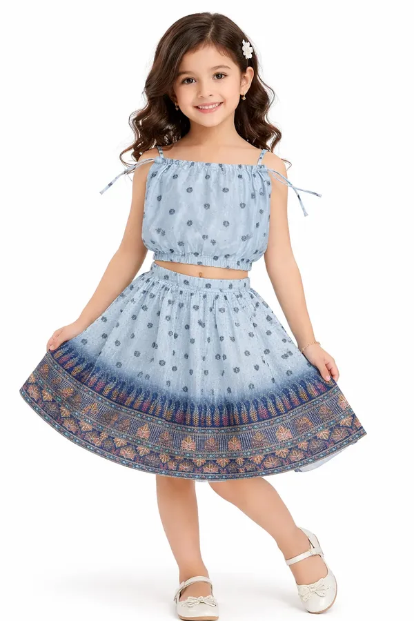 Blue_Azure_Blossom_Breeze_Co_Ord_Set_For_Kids_Girl
