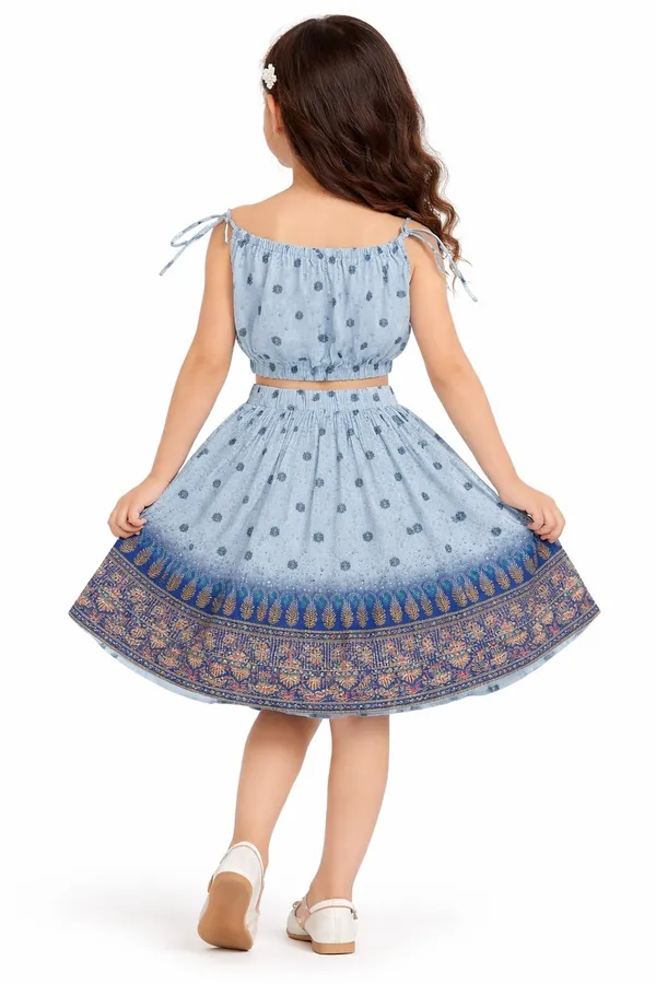 Blue_Azure_Blossom_Breeze_Co_Ord_Set_For_Kids_Girl