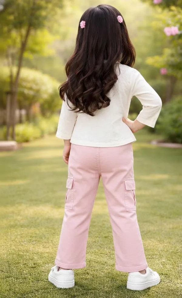 Cream_Top_And_Light_Pink_Pant_Set_For_Kids_Girl