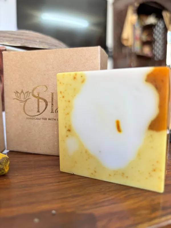Kasturi_Haldi_And_Kesar_Handmade_Soap