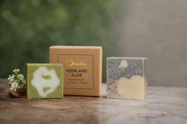 Oat_Milk_Coffee_Scrub_And_Neem_Aloe_Handmade_Soap_Pack_Of_2
