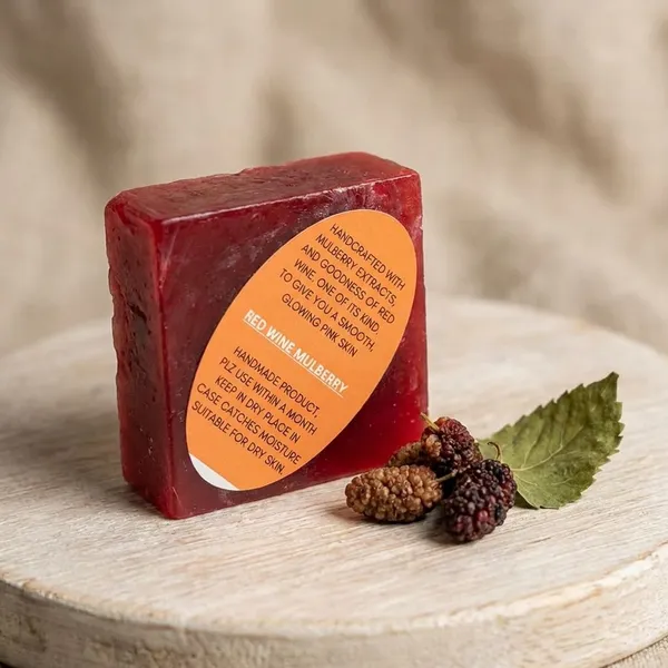 Redwine_and_Mulberry_Handmade_soap_|_Anti-aging_|_Fine_lines_|_Glowing_skin_|_Natural_Fruit_extracts_||_(Pack_Of_2)
