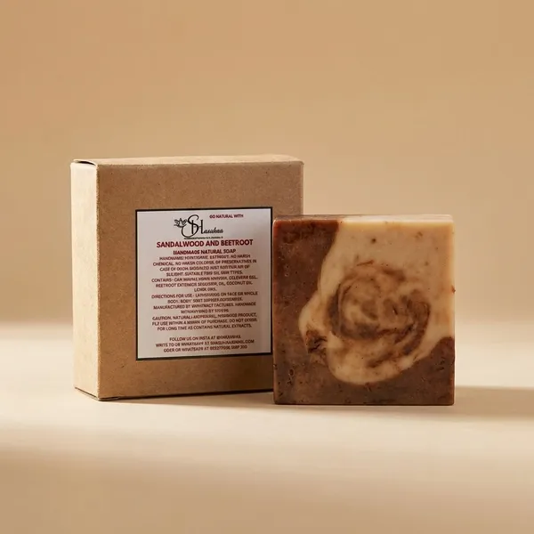 Sandalwood_Beetroot_Handmade_Soap