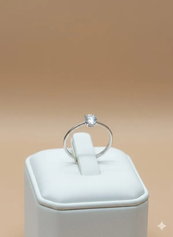 925_Silver_Jewellery_White_Stone_Oval_Silver_Ring_For_Women